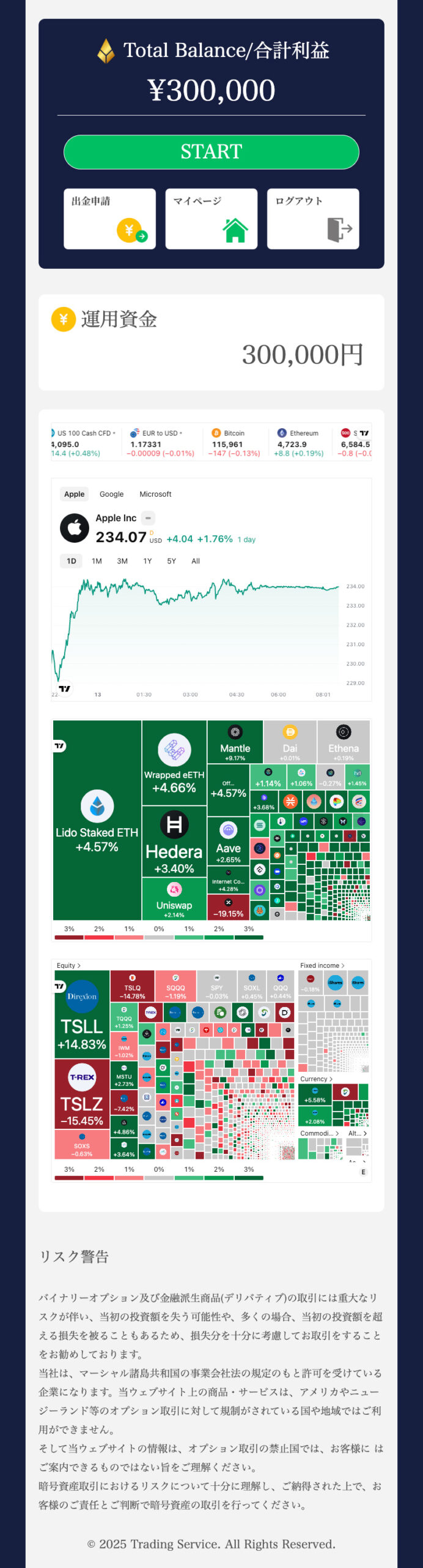 Auto Trading Service